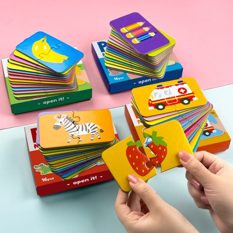 Kids Educational Games Learn English - Buku Mainan Edukasi Kartu Montessori untuk