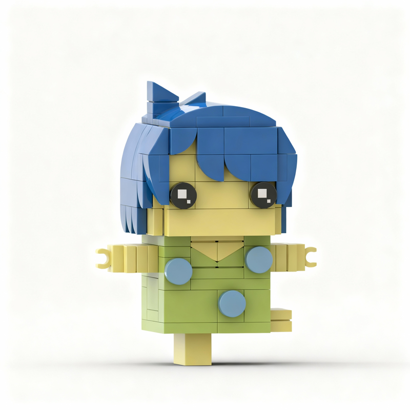 Kids Joy Education - 140 Buah MOC Brickheadz Joy Inside