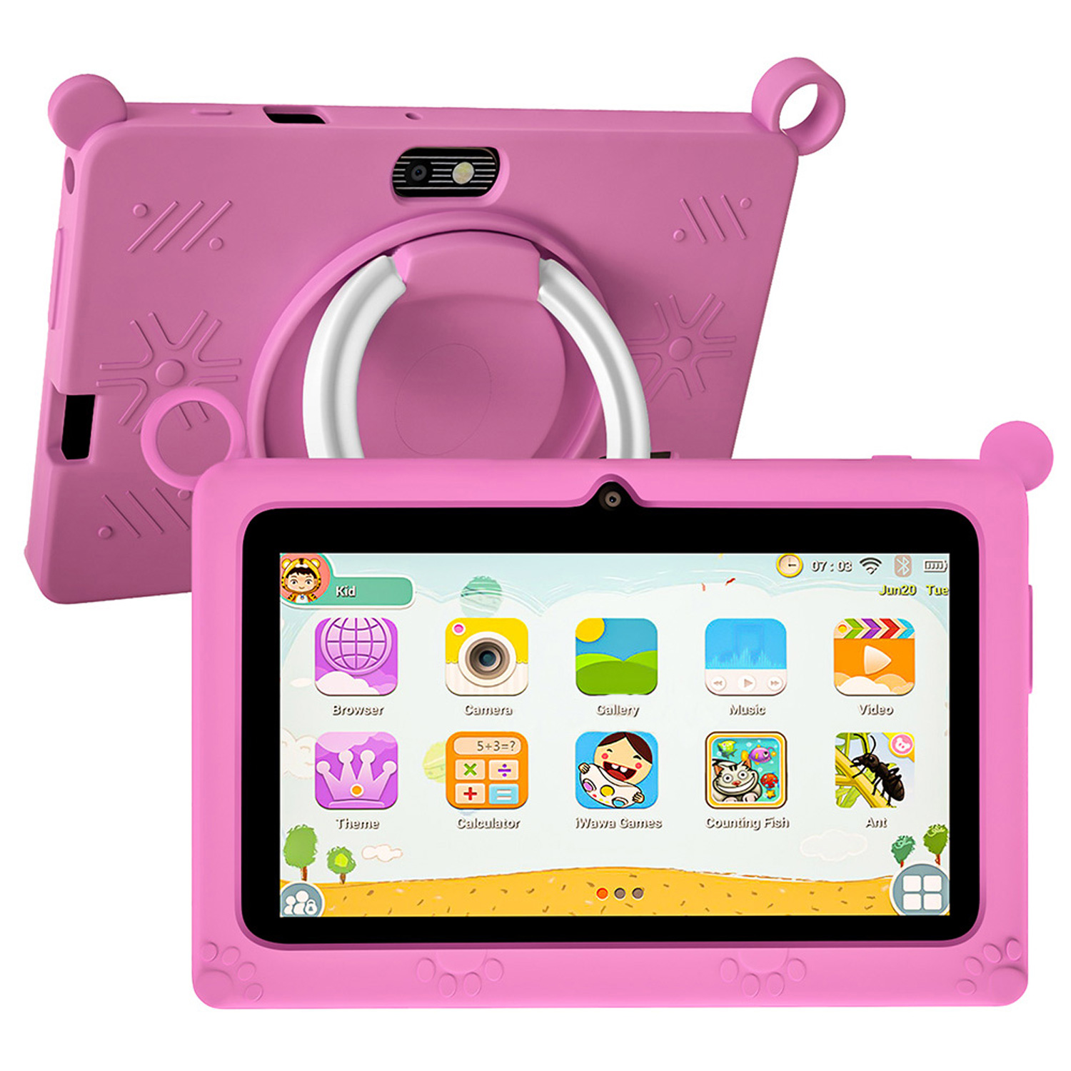 Kids Educational Games Learn English - Tablet Anak-anak BDF Baru 7 Inci