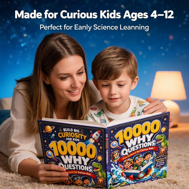 English Kids Education - 10000 Mengapa Buku Ensiklopedia Sains Anak-Anak
