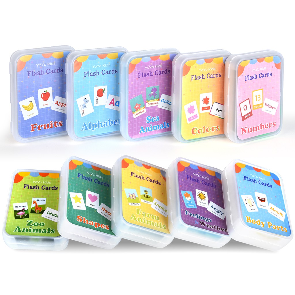 Kids Educational Games Learn English - Anak-anak Montessori Bayi Belajar Kartu Kata