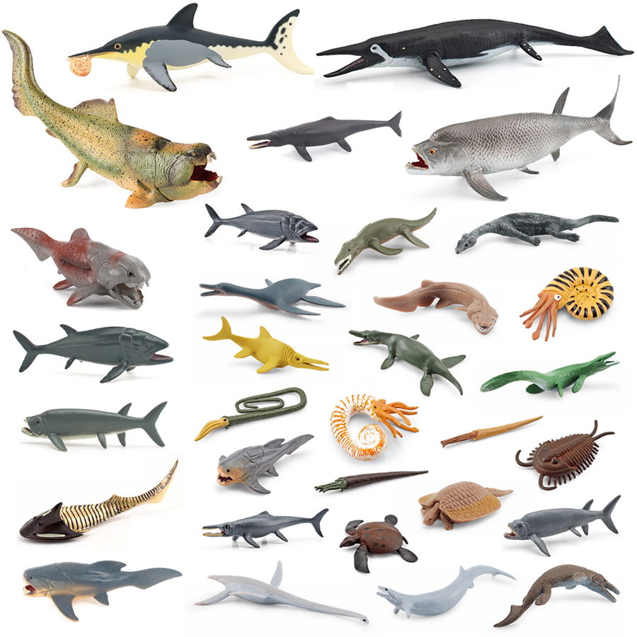 Kids Education Picture - Model Hewan Laut Prasejarah Realistis Dunkleosteus