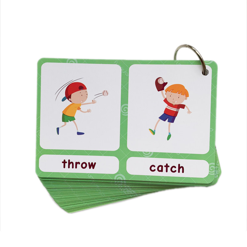 100 Kartu Flashcard Kata Bahas - English Kids Education ulasan dan harga