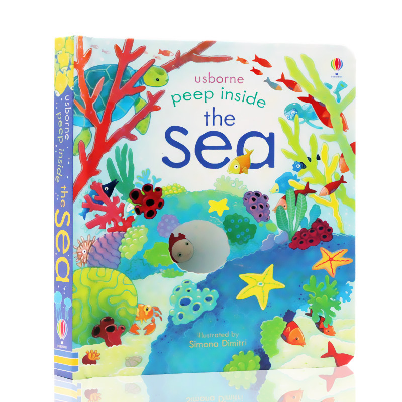 Buku Peep Inside Usborne buku  - Kids Education Picture ulasan dan harga
