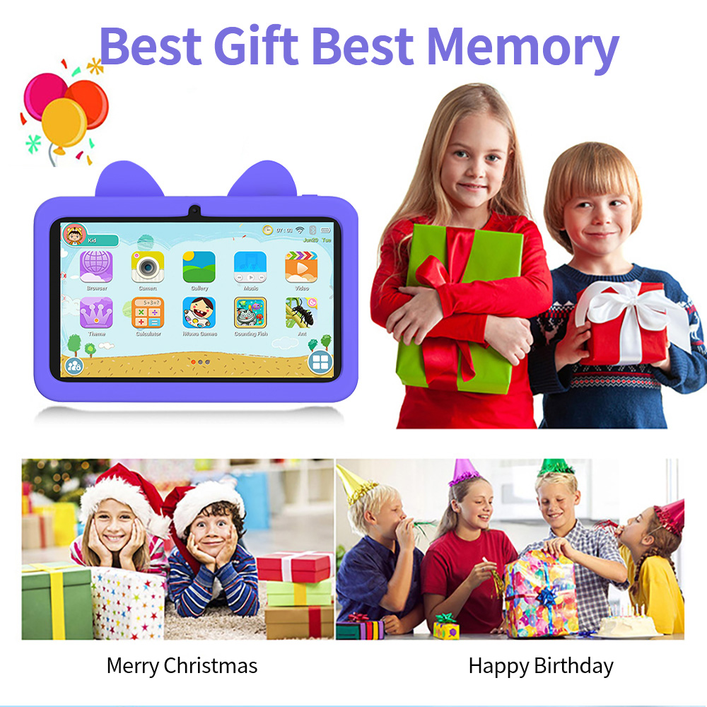 Tablet Anak Motif Kartun 5G 7  - Kids Educational Games Learn English ulasan dan harga