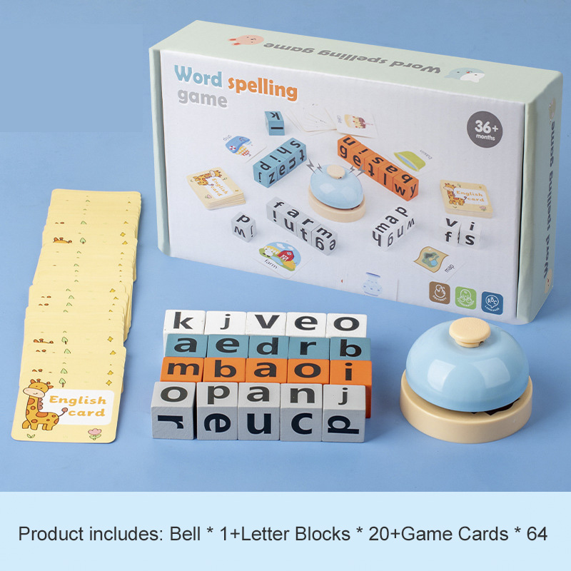 Mainan huruf mantra kayu kreat - Kids Educational Games Learn English ulasan dan harga