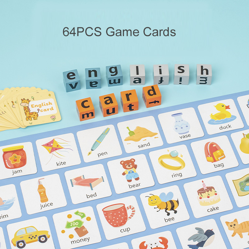 Mainan huruf mantra kayu kreat - Kids Educational Games Learn English ulasan dan harga
