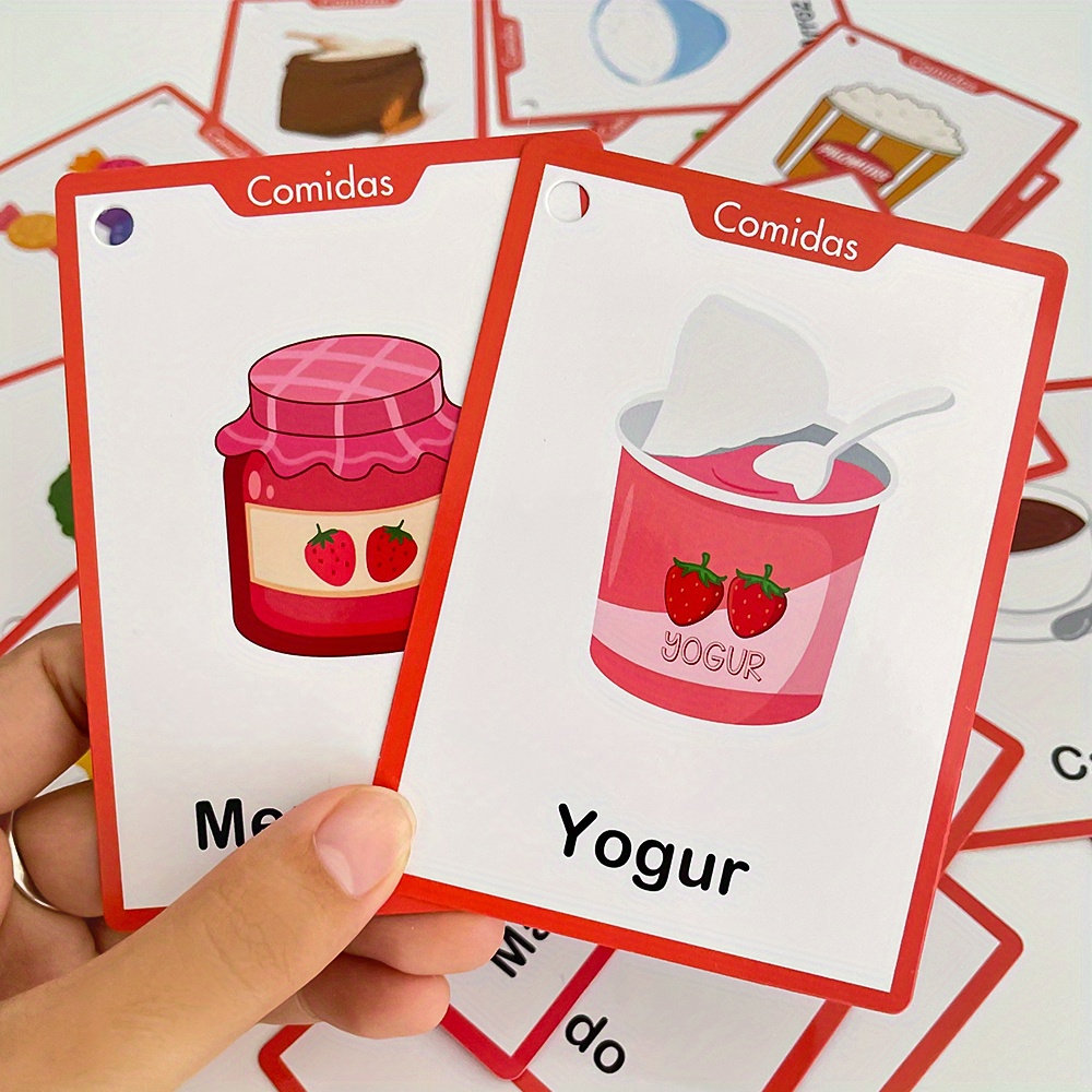 4 Tema Buah Sayuran Makanan He - Kids Education Card ulasan dan harga