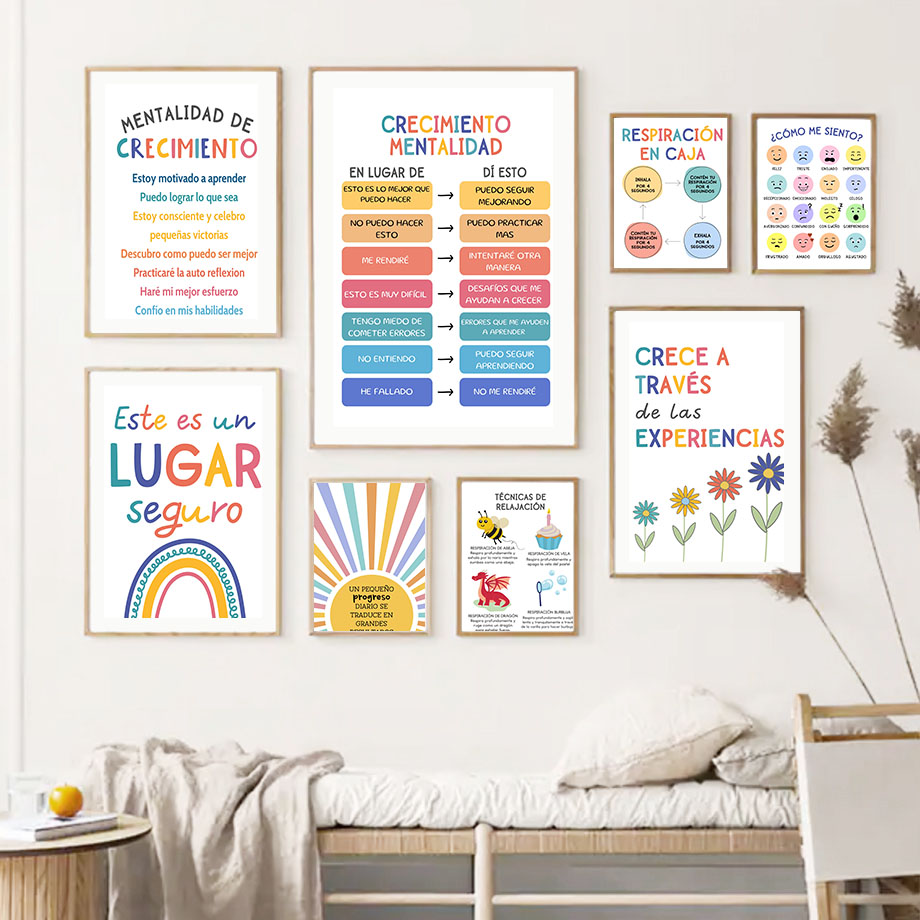 Motto Pendidikan Spanyol Lukis - Kids Education Picture ulasan dan harga