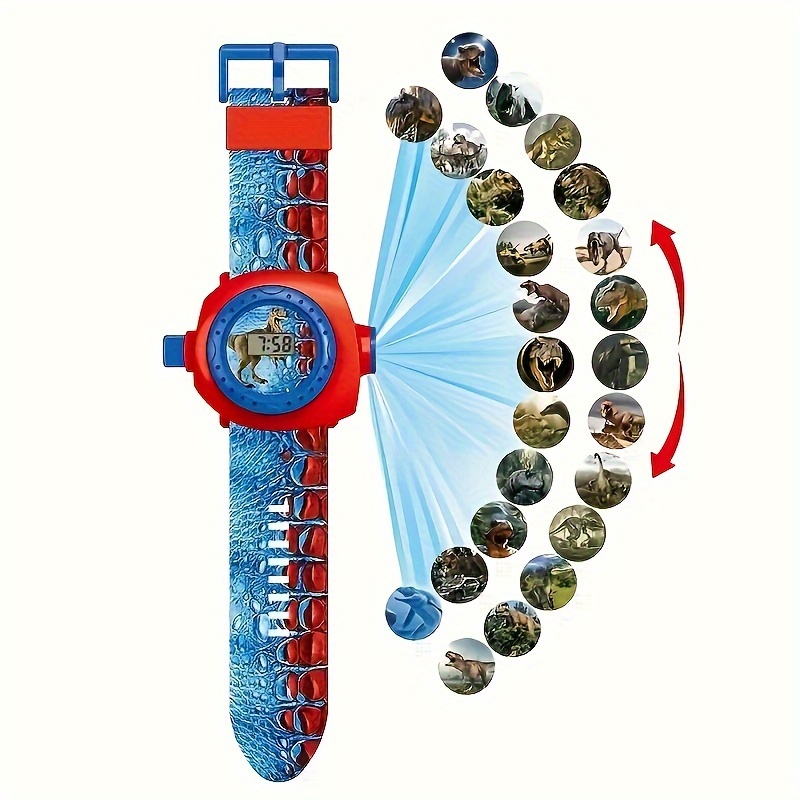 Jam Tangan Proyektor Dinosauru - Kids Education Images ulasan dan harga