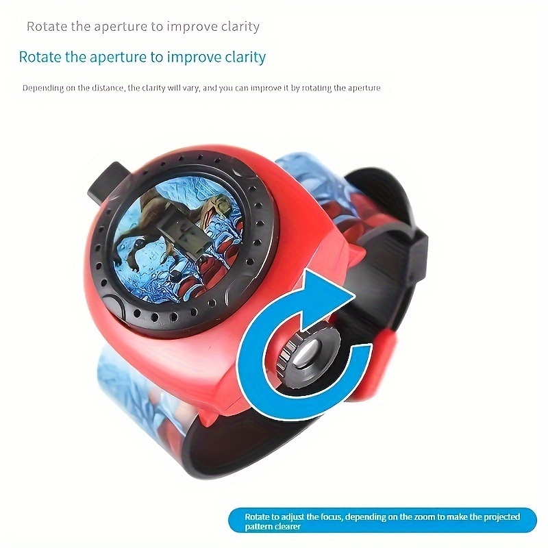 Jam Tangan Proyektor Dinosauru - Kids Education Images ulasan dan harga