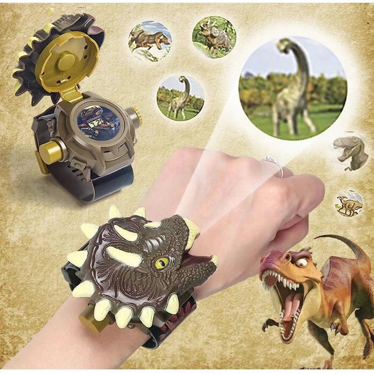 Jam Tangan Proyeksi Dinosaurus - Kids Education Images ulasan dan harga