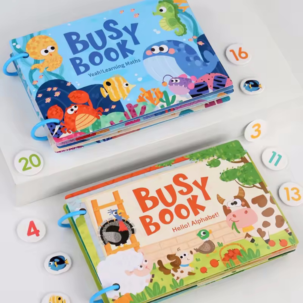 Buku Aktivitas Stiker Buku Ten - Kids Educational Games Learn English ulasan dan harga