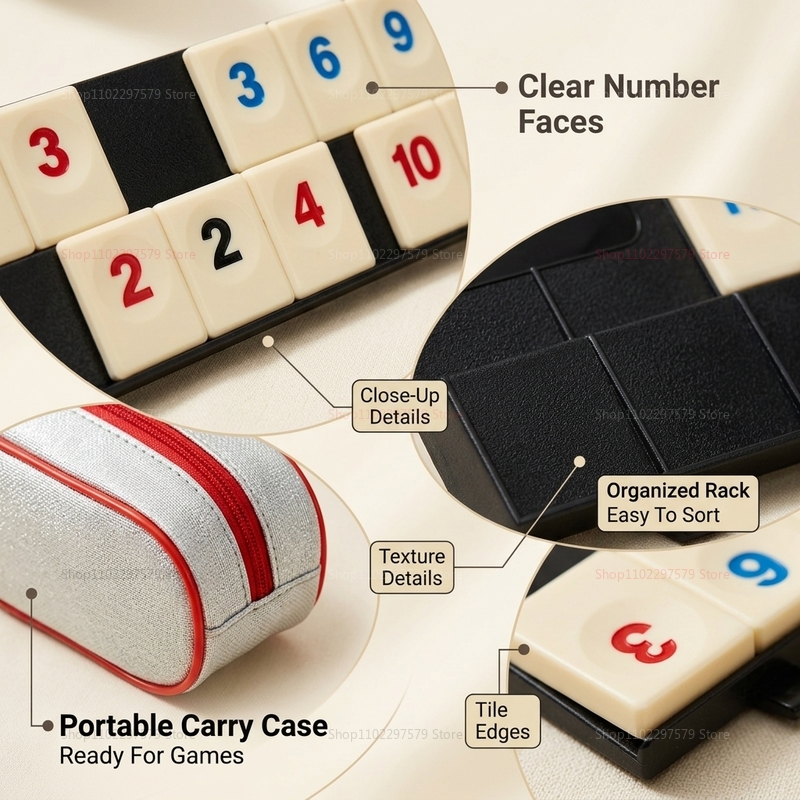Set Permainan Rummy Cube Baru  - Kids Education Plan ulasan dan harga