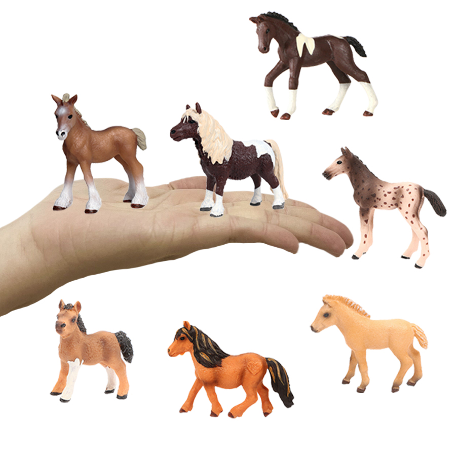 Patung Kuda Hewan Ternak Figur - Kids Education Picture ulasan dan harga