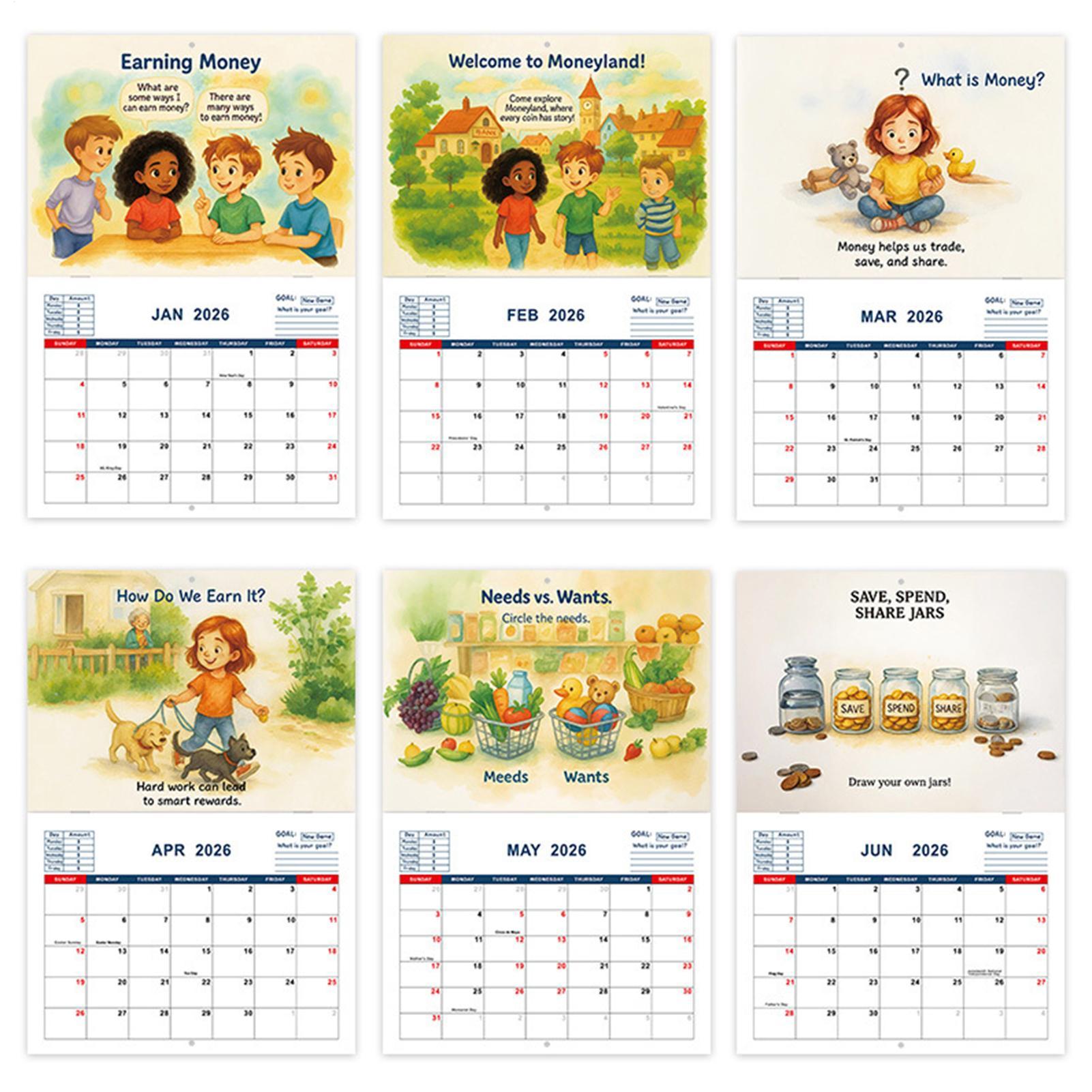 Papan Kalender untuk Anak-anak - Kids Education Plan ulasan dan harga