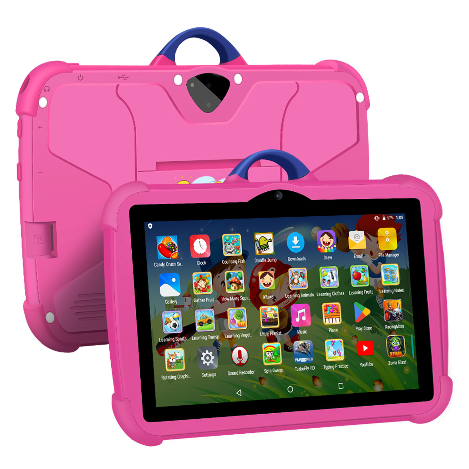 Tablet pola kartun anak-anak,  - Kids Educational Games Learn English ulasan dan harga