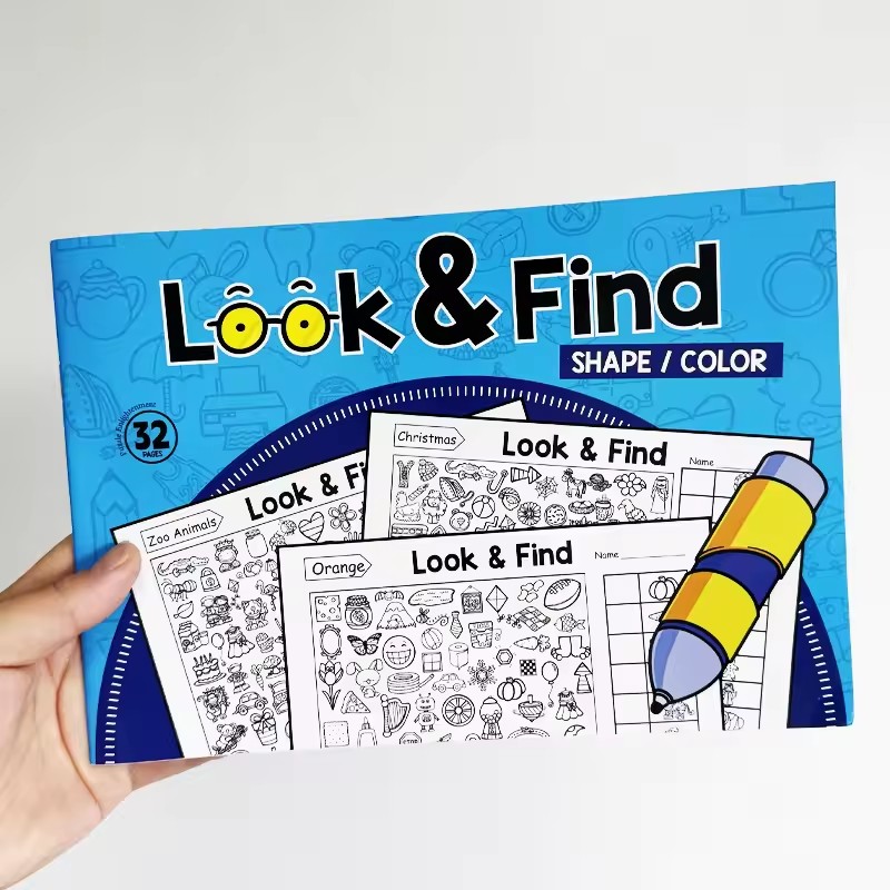 Buku Mewarnai Temukan dan Gamb - English Kids Education ulasan dan harga