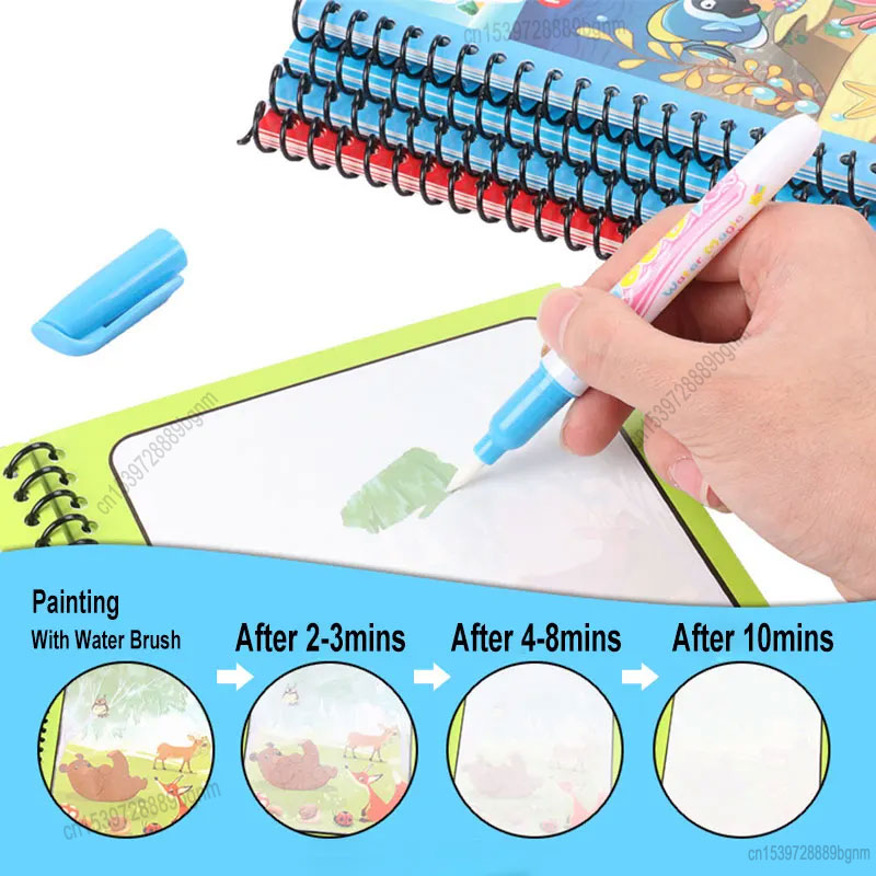 Buku Mewarnai Lukisan Air Ajai - Kids Education Book ulasan dan harga