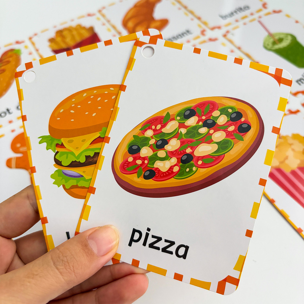 Kartu Flash Bahasa Inggris unt - Kids Education Card ulasan dan harga