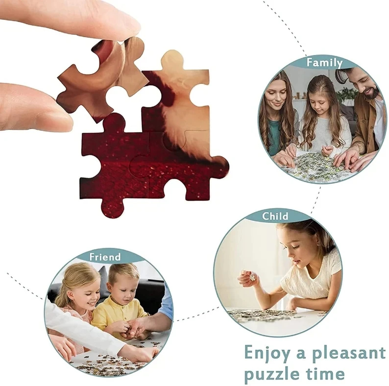 500/1000 Buah Puzzle Jigsaw Ga - Kids Education Images ulasan dan harga
