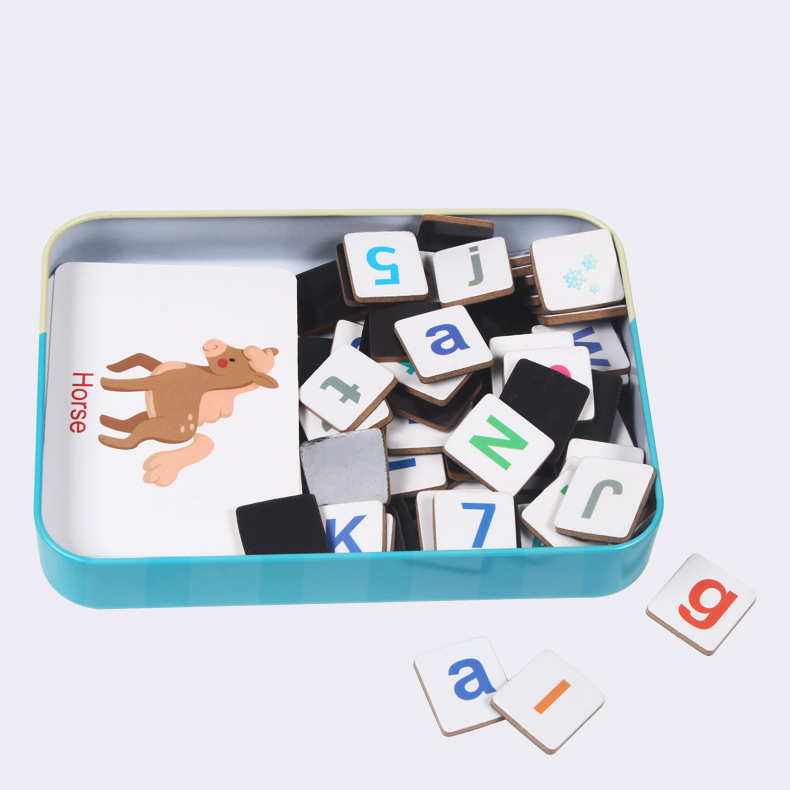 Puzzle Kayu Kartu Flash Permai - Kids Educational Games Learn English ulasan dan harga