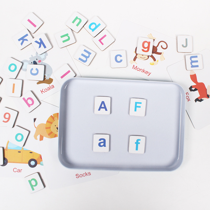 Puzzle Kayu Kartu Flash Permai - Kids Educational Games Learn English ulasan dan harga