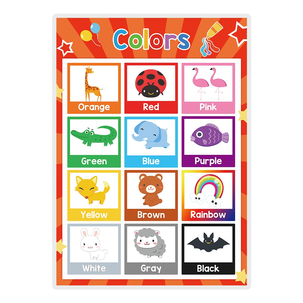 Poster Matematika Edukasi Anak - English Kids Education ulasan dan harga