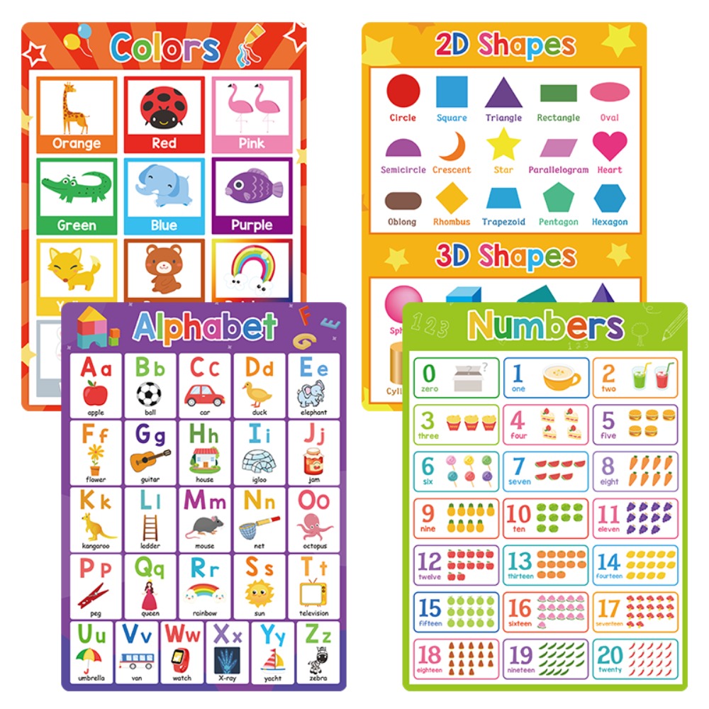 Poster Matematika Edukasi Anak - English Kids Education ulasan dan harga