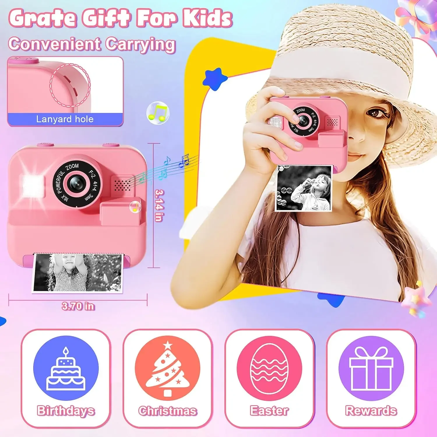 Kamera anak-anak Digital, ceta - Kids Education Images ulasan dan harga