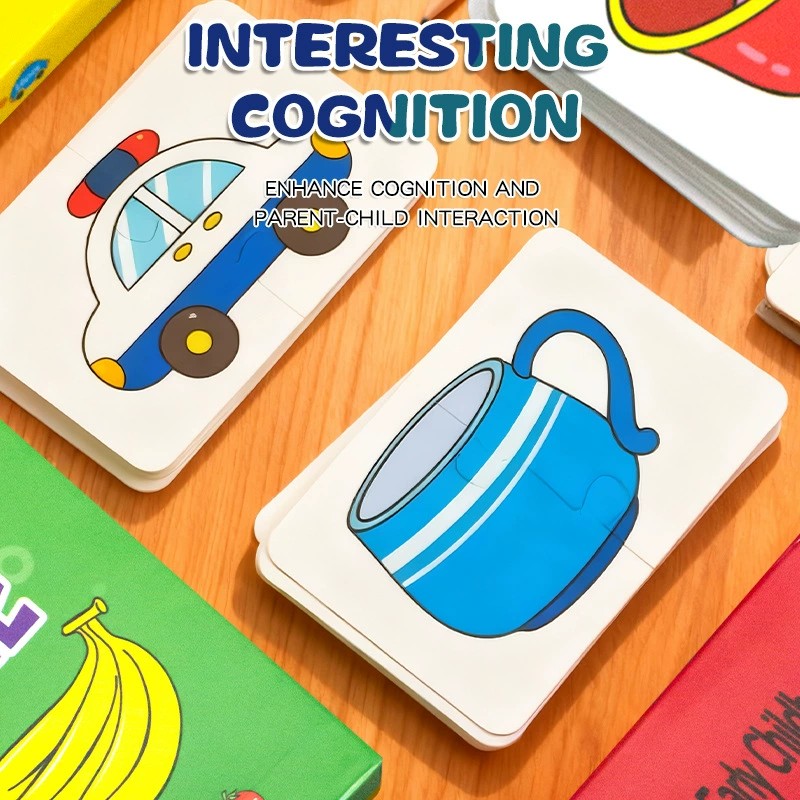 32 Buah Mainan Puzzle Kartu Ya - Kids Education Card ulasan dan harga