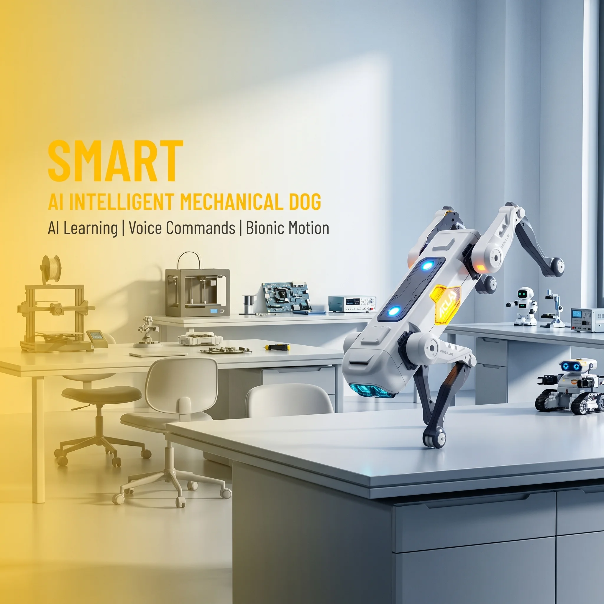 Robot Anjing Pintar AI, Kontro - Kids Education Toys ulasan dan harga