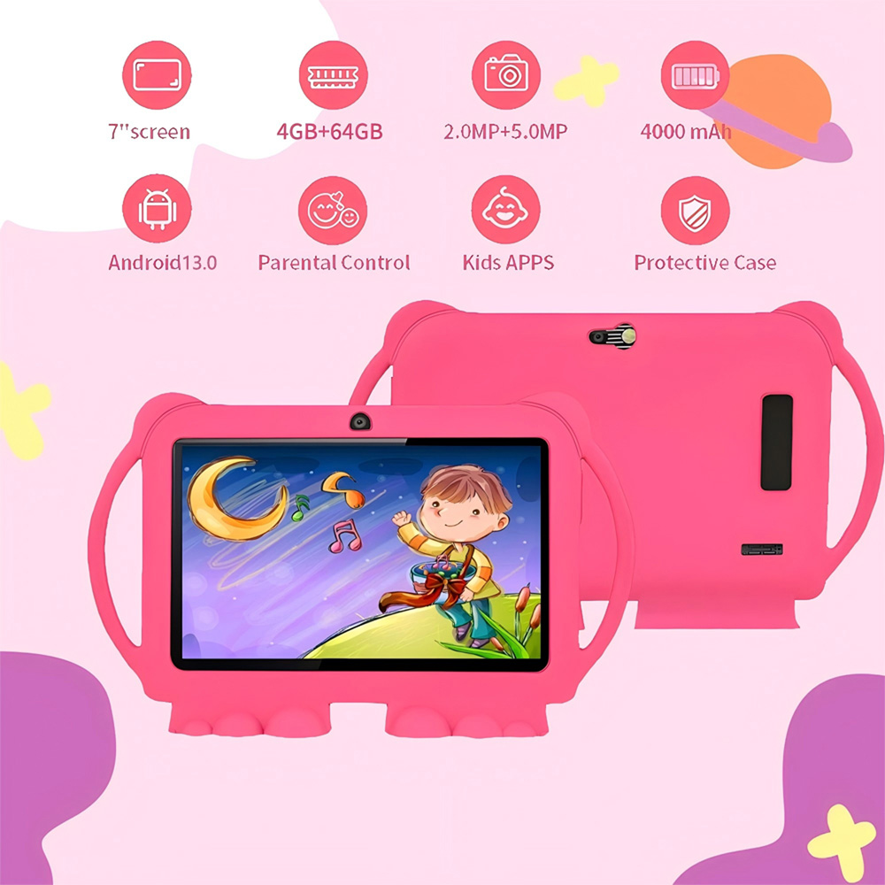 Tablet Anak Android Baru 7 Inc - Kids Educational Games Learn English ulasan dan harga