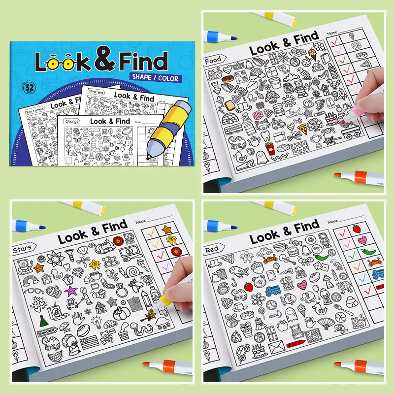 Buku Aktivitas Pencarian Anak- - Kids Early Education ulasan dan harga