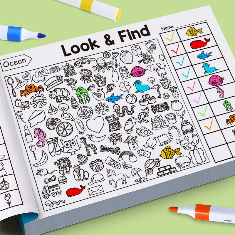 Buku Aktivitas Pencarian Anak- - Kids Early Education ulasan dan harga
