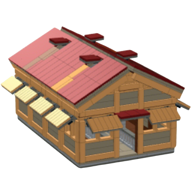 1115pcs MOC Model Bangunan Kot - Kids Education Plan ulasan dan harga