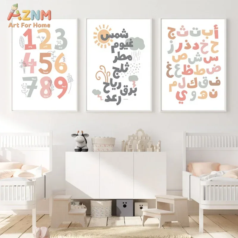 Seni Dinding Arab Bahasa Inggr - English Kids Education ulasan dan harga
